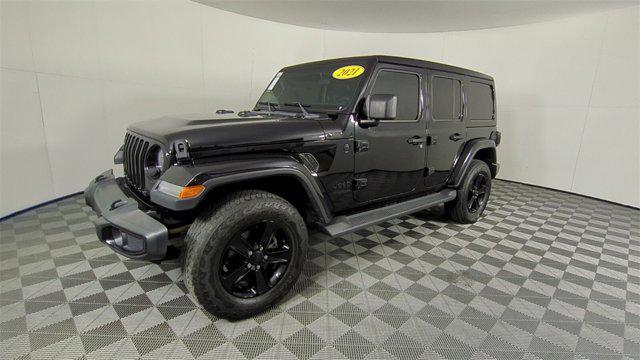 used 2021 Jeep Wrangler Unlimited car, priced at $34,938