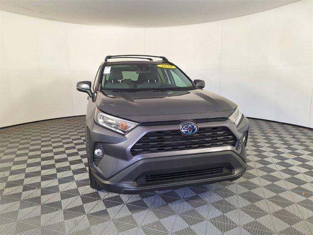 used 2021 Toyota RAV4 Hybrid car, priced at $27,430