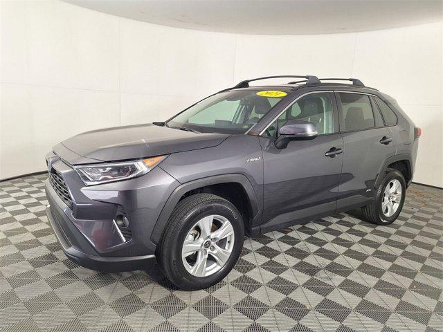 used 2021 Toyota RAV4 Hybrid car, priced at $27,430