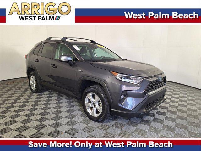 used 2021 Toyota RAV4 Hybrid car, priced at $27,930