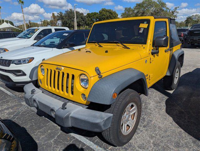 used 2015 Jeep Wrangler car, priced at $11,988