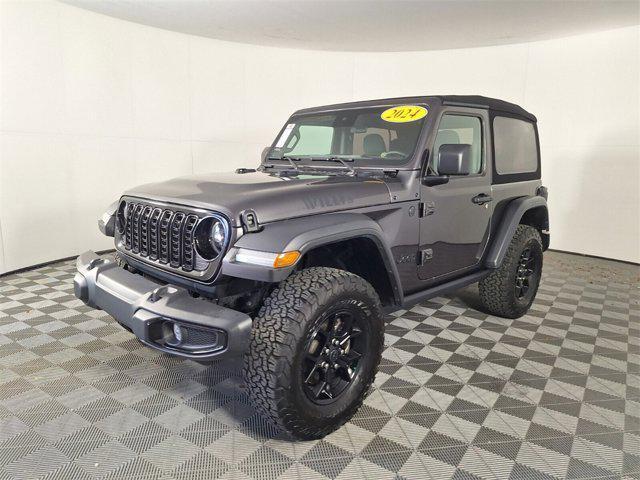 used 2024 Jeep Wrangler car, priced at $34,029