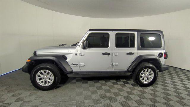 used 2023 Jeep Wrangler car, priced at $32,589