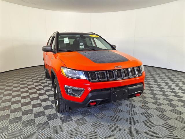 used 2018 Jeep Compass car, priced at $19,300