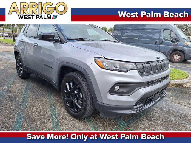 used 2022 Jeep Compass car, priced at $18,655