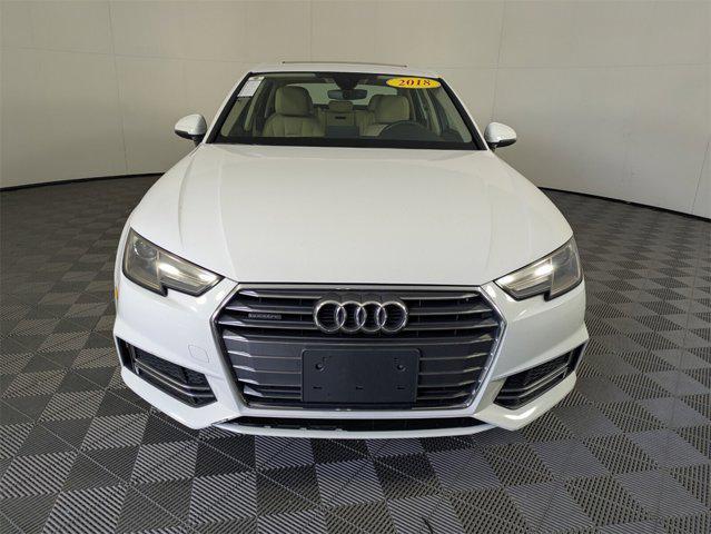 used 2018 Audi A4 car, priced at $17,274