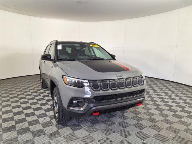 used 2022 Jeep Compass car, priced at $24,421