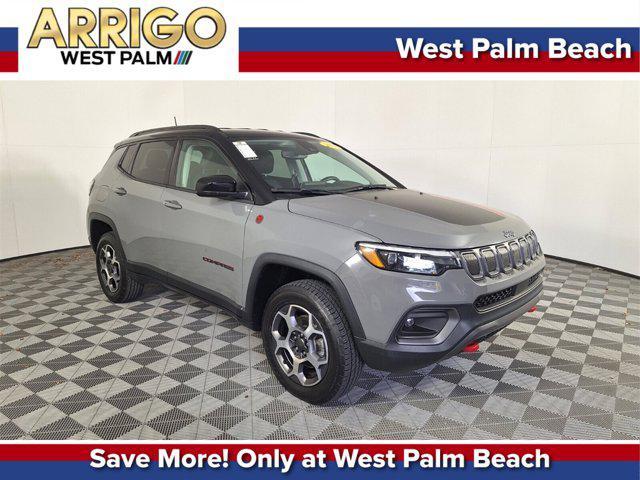 used 2022 Jeep Compass car, priced at $24,421