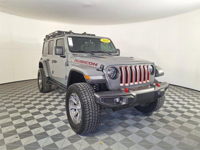 used 2021 Jeep Wrangler Unlimited car, priced at $33,243