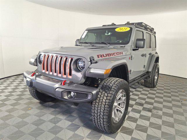 used 2021 Jeep Wrangler Unlimited car, priced at $33,243