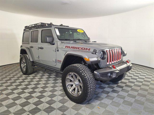 used 2021 Jeep Wrangler Unlimited car, priced at $33,243