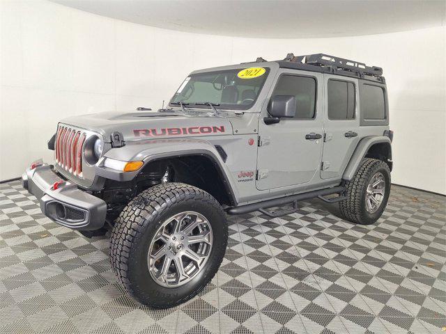 used 2021 Jeep Wrangler Unlimited car, priced at $33,243