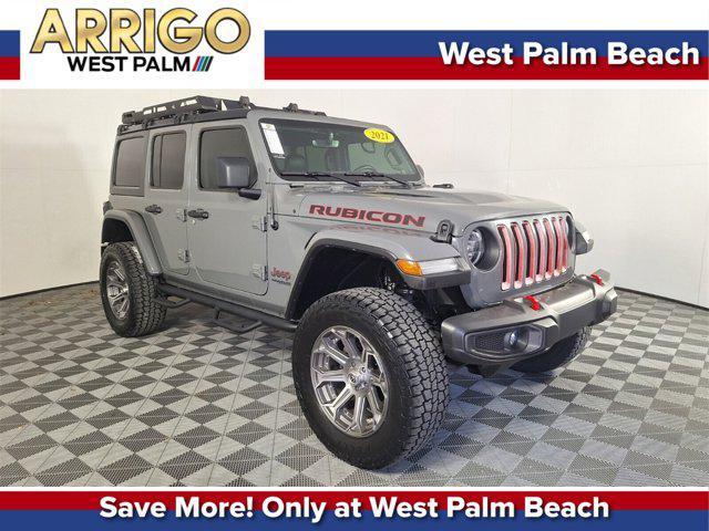 used 2021 Jeep Wrangler Unlimited car, priced at $35,088