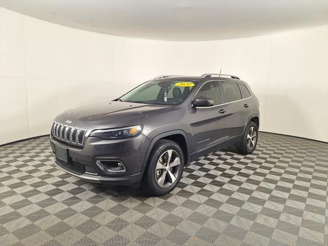 used 2021 Jeep Cherokee car, priced at $20,599