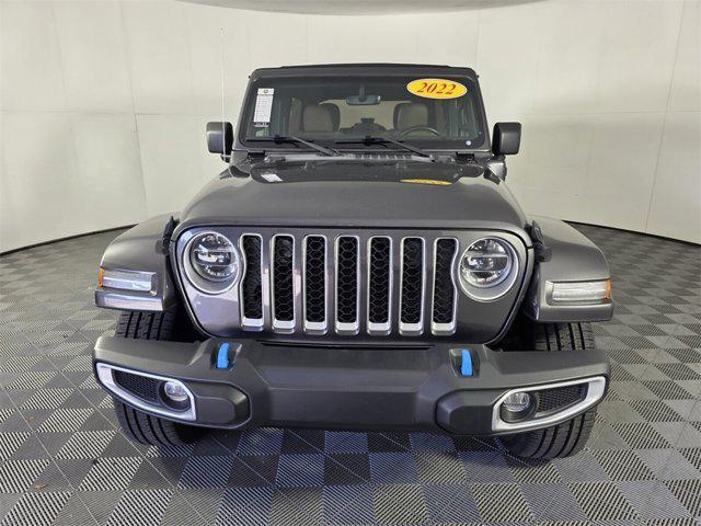 used 2022 Jeep Wrangler Unlimited 4xe car, priced at $28,588