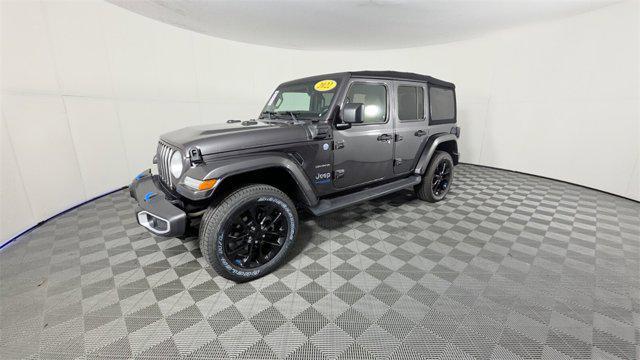 used 2022 Jeep Wrangler Unlimited 4xe car, priced at $28,588