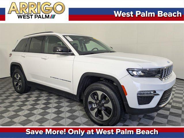used 2023 Jeep Grand Cherokee 4xe car, priced at $24,358
