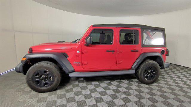 used 2021 Jeep Wrangler Unlimited car, priced at $21,888