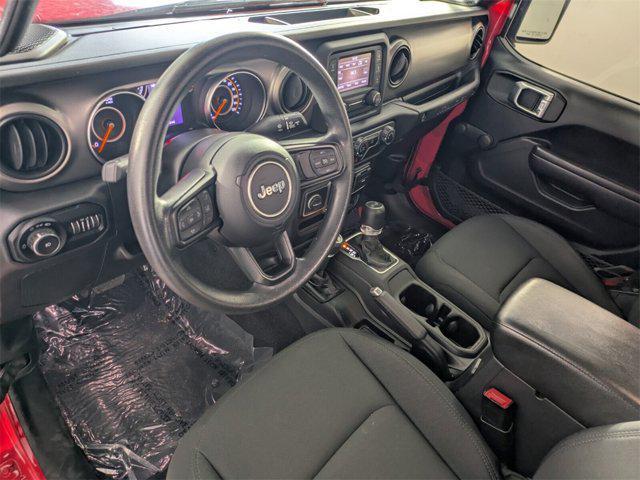 used 2021 Jeep Wrangler Unlimited car, priced at $21,888
