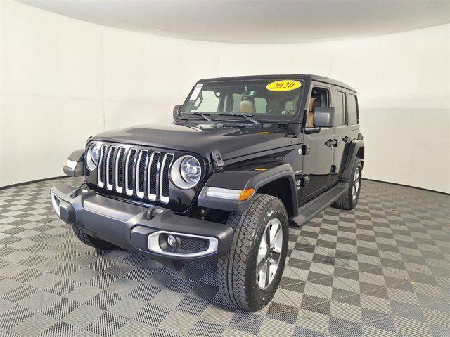 used 2020 Jeep Wrangler Unlimited car, priced at $27,388