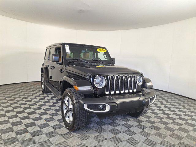 used 2020 Jeep Wrangler Unlimited car, priced at $27,388