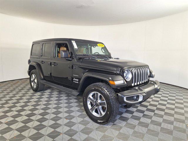 used 2020 Jeep Wrangler Unlimited car, priced at $27,388