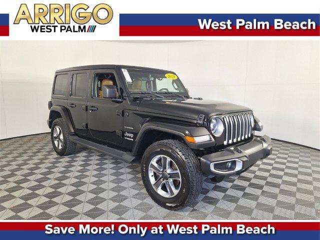 used 2020 Jeep Wrangler Unlimited car, priced at $29,437