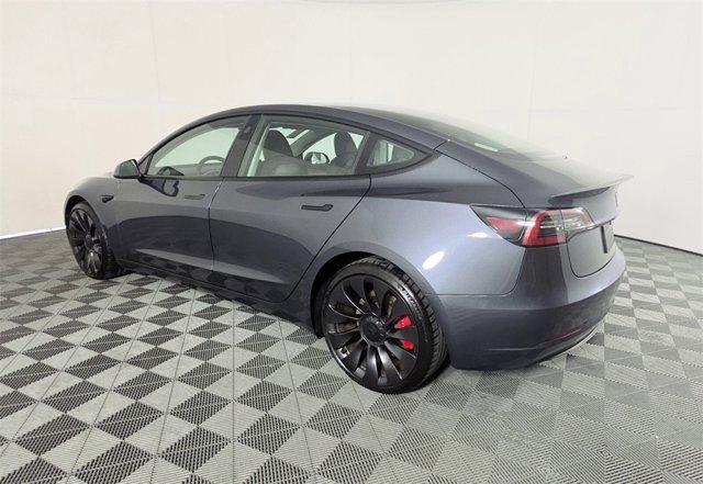 used 2023 Tesla Model 3 car, priced at $27,888