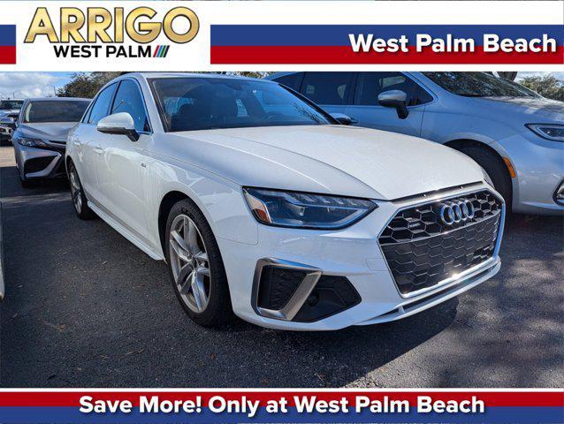 used 2024 Audi A4 car, priced at $25,000