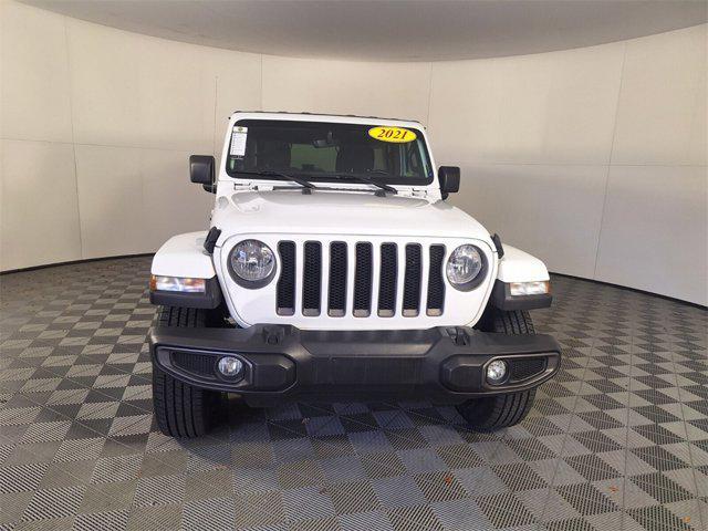 used 2021 Jeep Wrangler Unlimited car, priced at $29,312