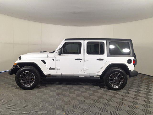 used 2021 Jeep Wrangler Unlimited car, priced at $29,312