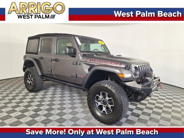 used 2021 Jeep Wrangler Unlimited car, priced at $35,000