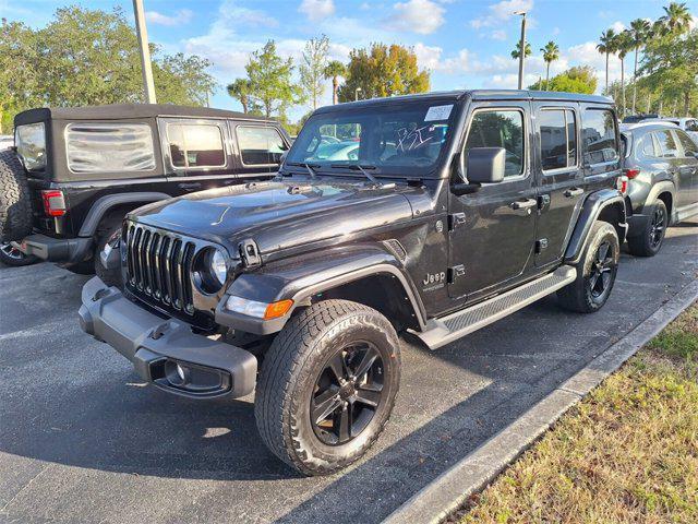 used 2021 Jeep Wrangler Unlimited car, priced at $36,000