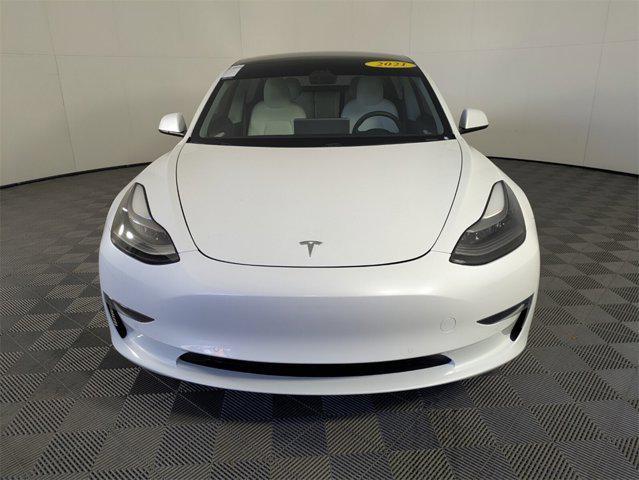 used 2021 Tesla Model 3 car, priced at $23,000