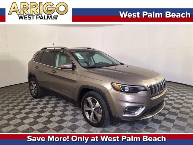 used 2021 Jeep Cherokee car, priced at $23,499