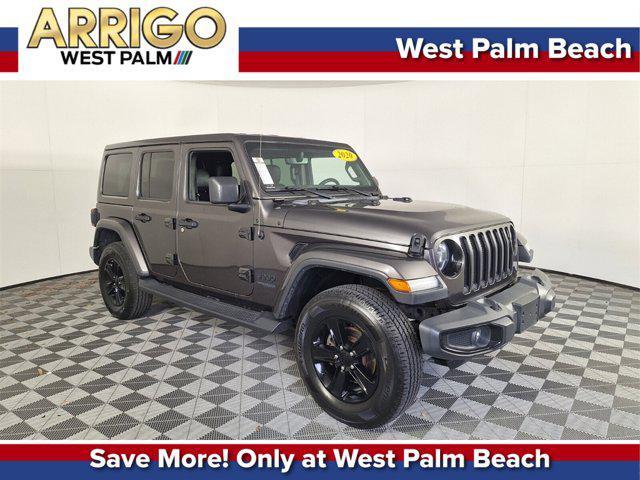 used 2020 Jeep Wrangler Unlimited car, priced at $33,365