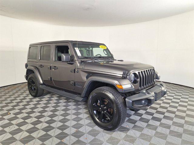 used 2020 Jeep Wrangler Unlimited car, priced at $33,365