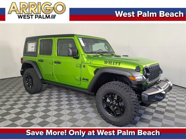 new 2025 Jeep Wrangler car, priced at $44,578