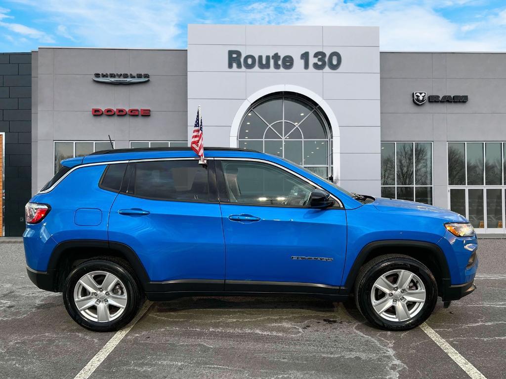 used 2022 Jeep Compass car, priced at $22,995