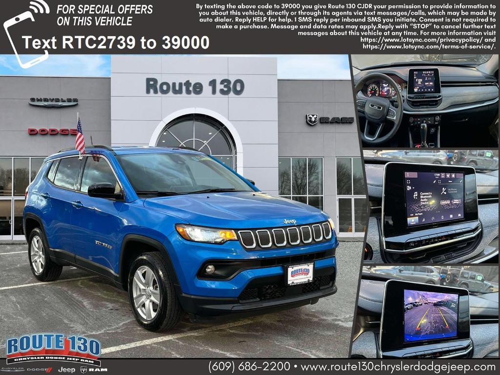 used 2022 Jeep Compass car, priced at $22,995