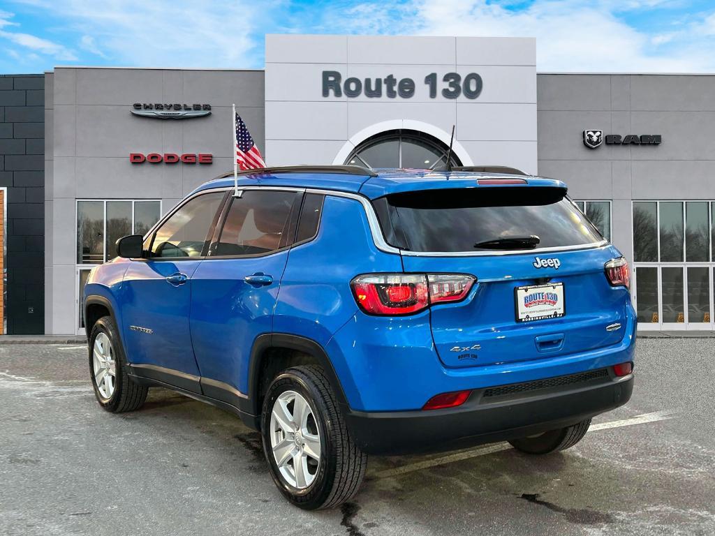 used 2022 Jeep Compass car, priced at $21,795