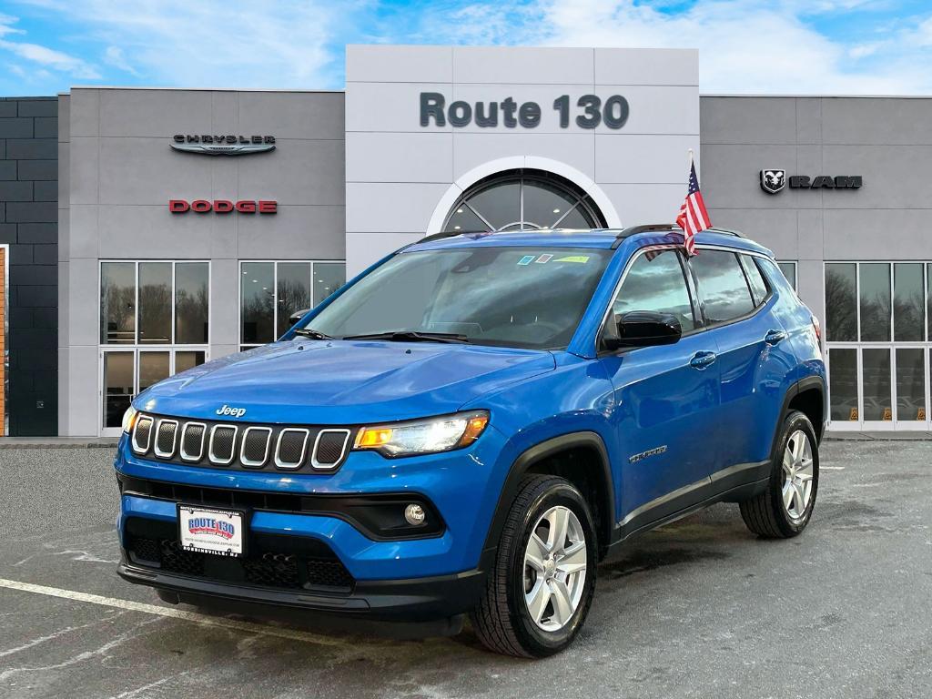 used 2022 Jeep Compass car, priced at $22,995