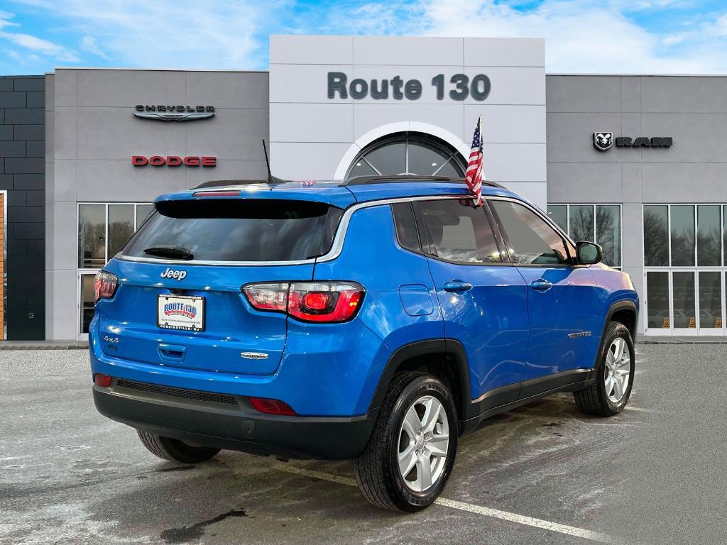 used 2022 Jeep Compass car, priced at $21,795