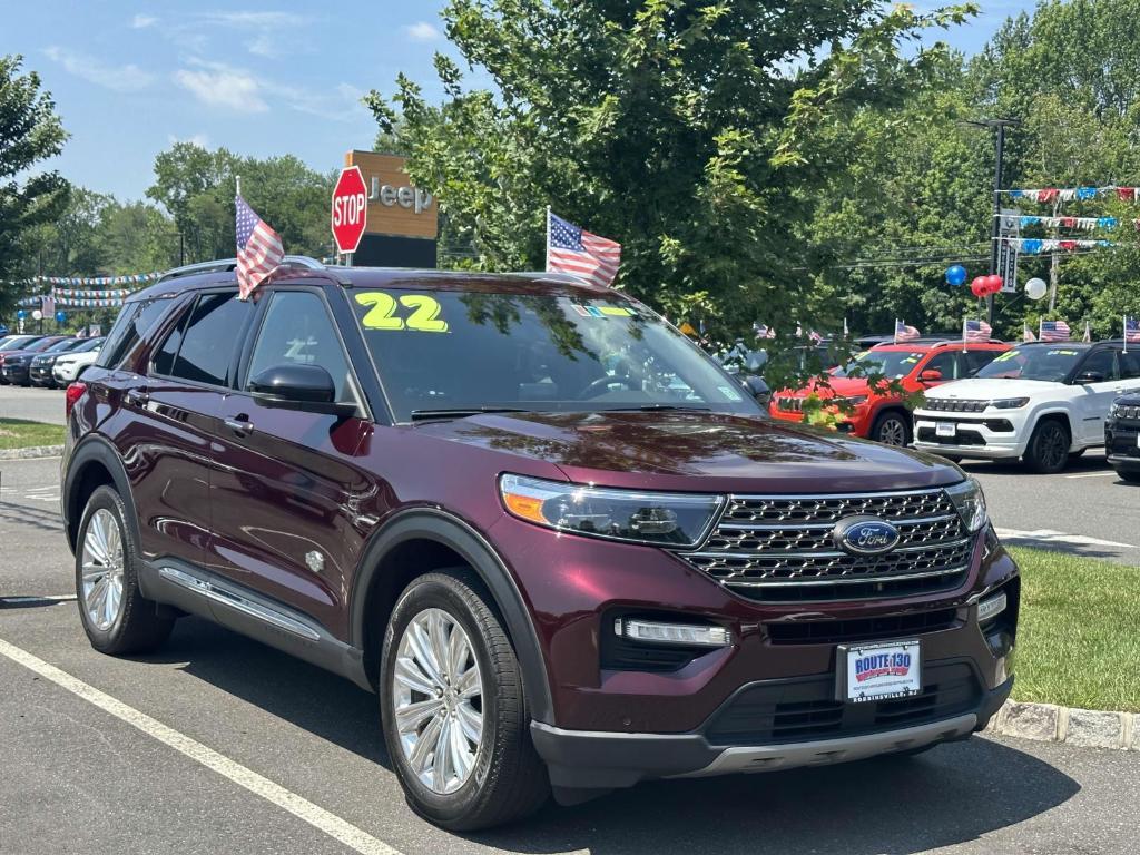 used 2022 Ford Explorer car, priced at $36,495