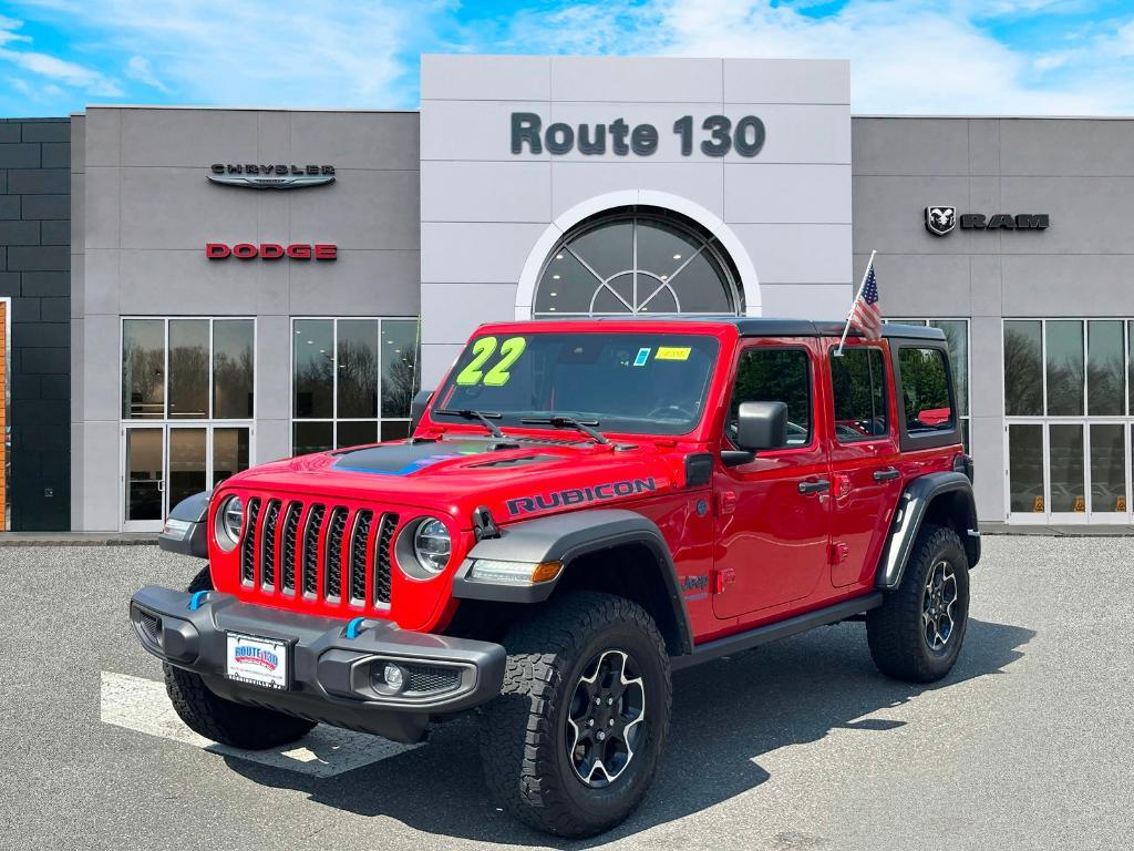 used 2022 Jeep Wrangler Unlimited 4xe car, priced at $34,995