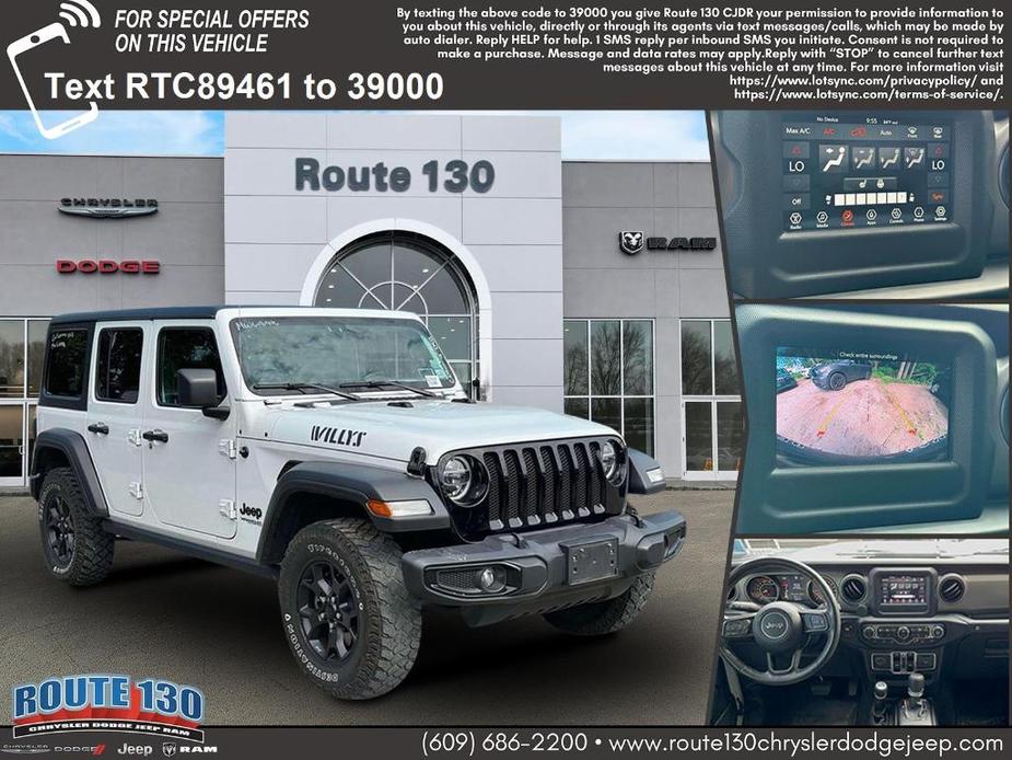 used 2021 Jeep Wrangler Unlimited car, priced at $33,259