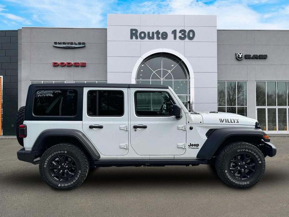 used 2021 Jeep Wrangler Unlimited car, priced at $33,259