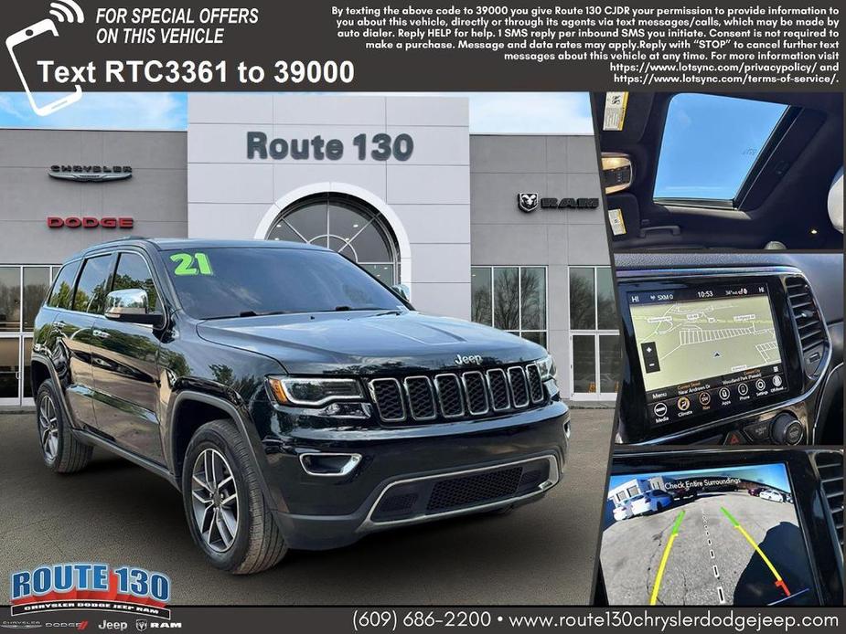 used 2021 Jeep Grand Cherokee car, priced at $24,489