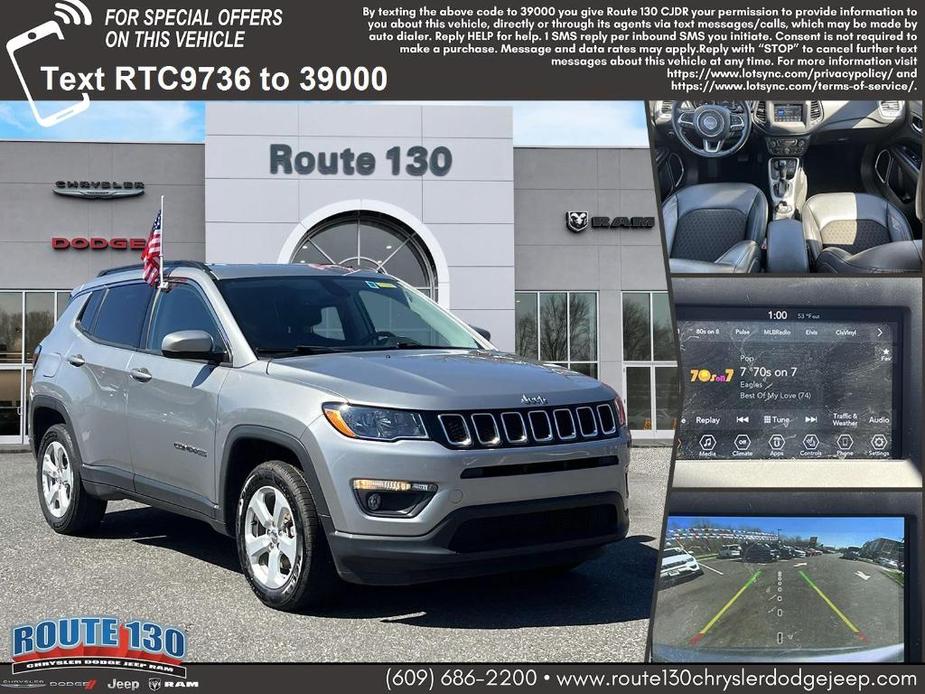 used 2021 Jeep Compass car, priced at $17,795
