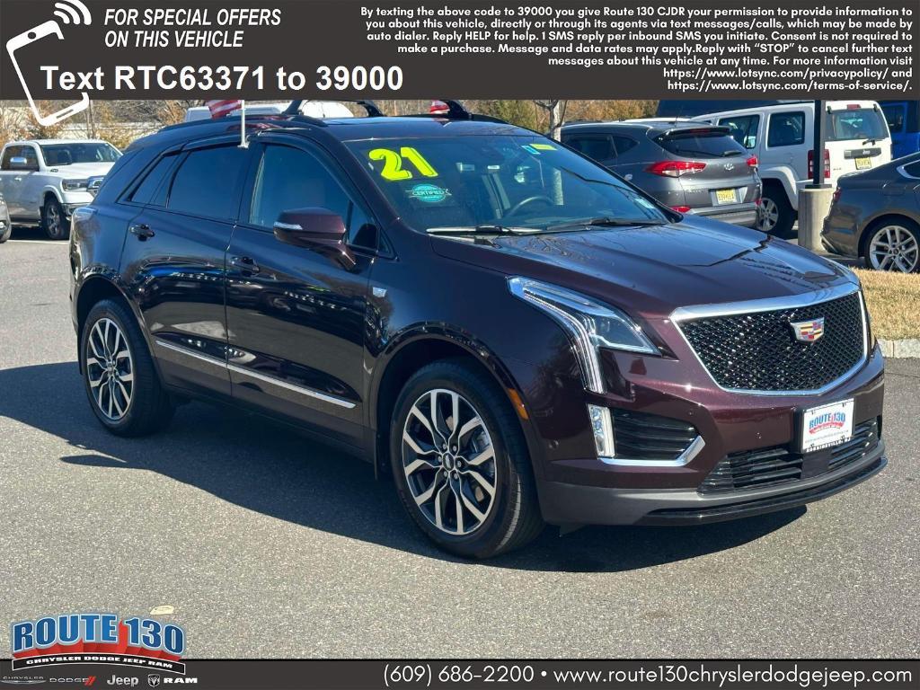 used 2021 Cadillac XT5 car, priced at $30,995